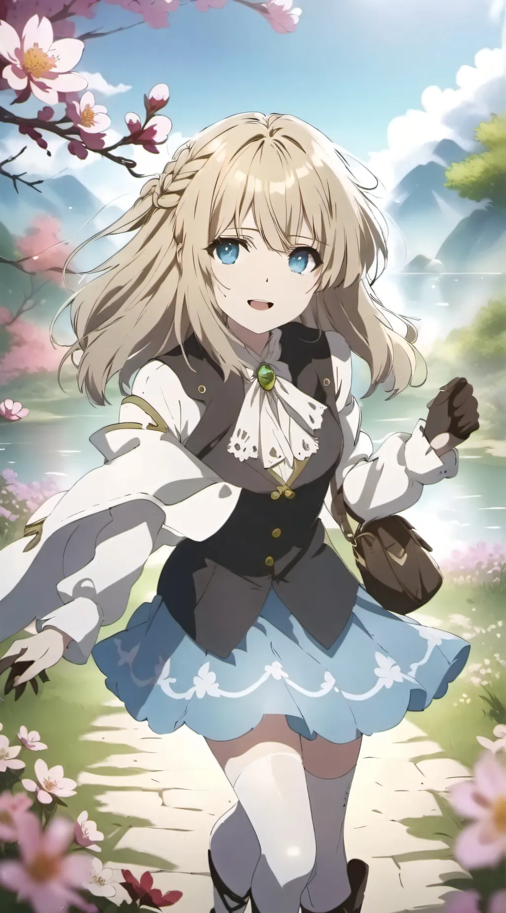 ai character: Hazel background