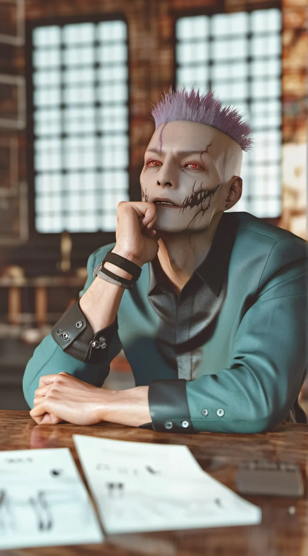 ai character: Eugene background