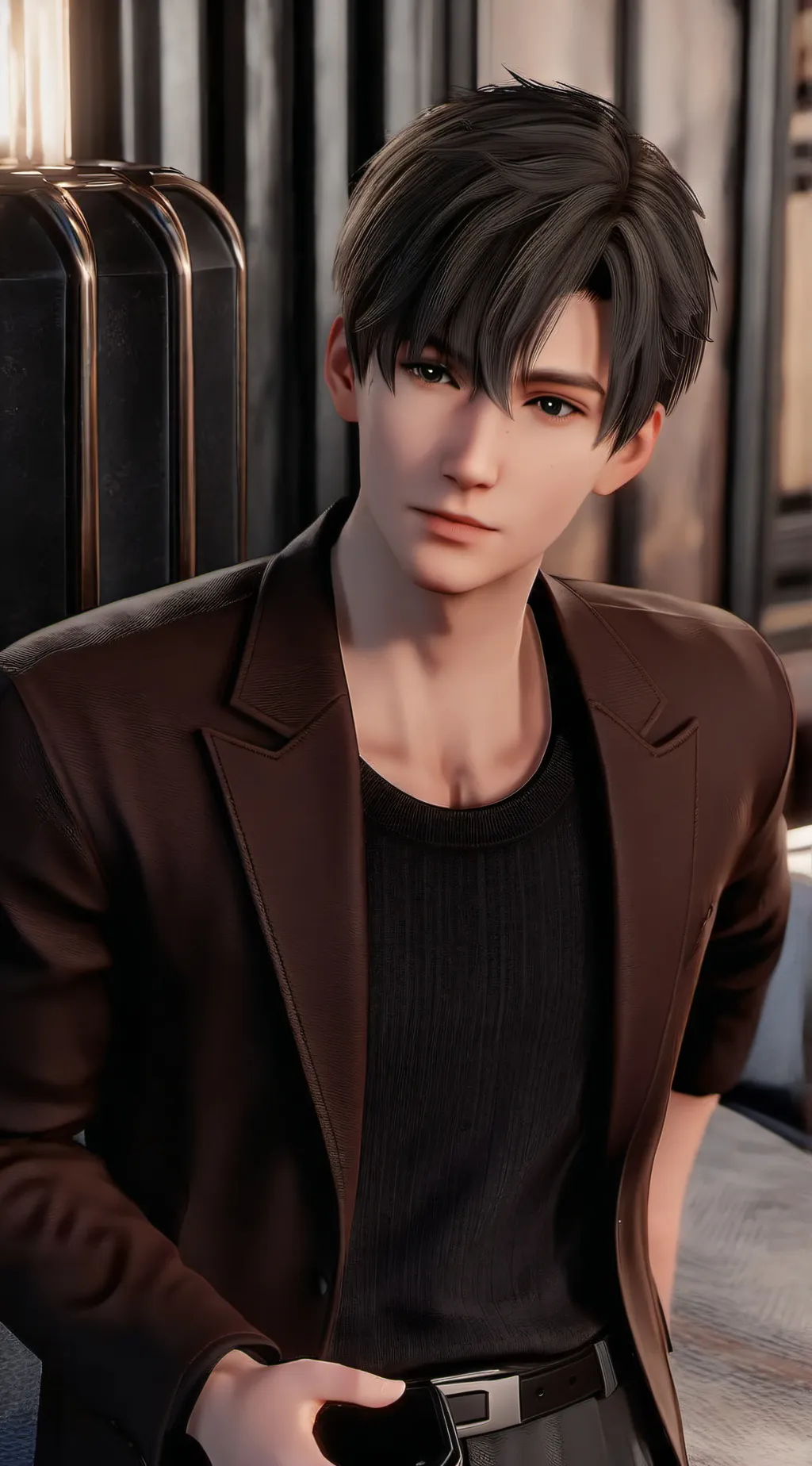 ai character: david background