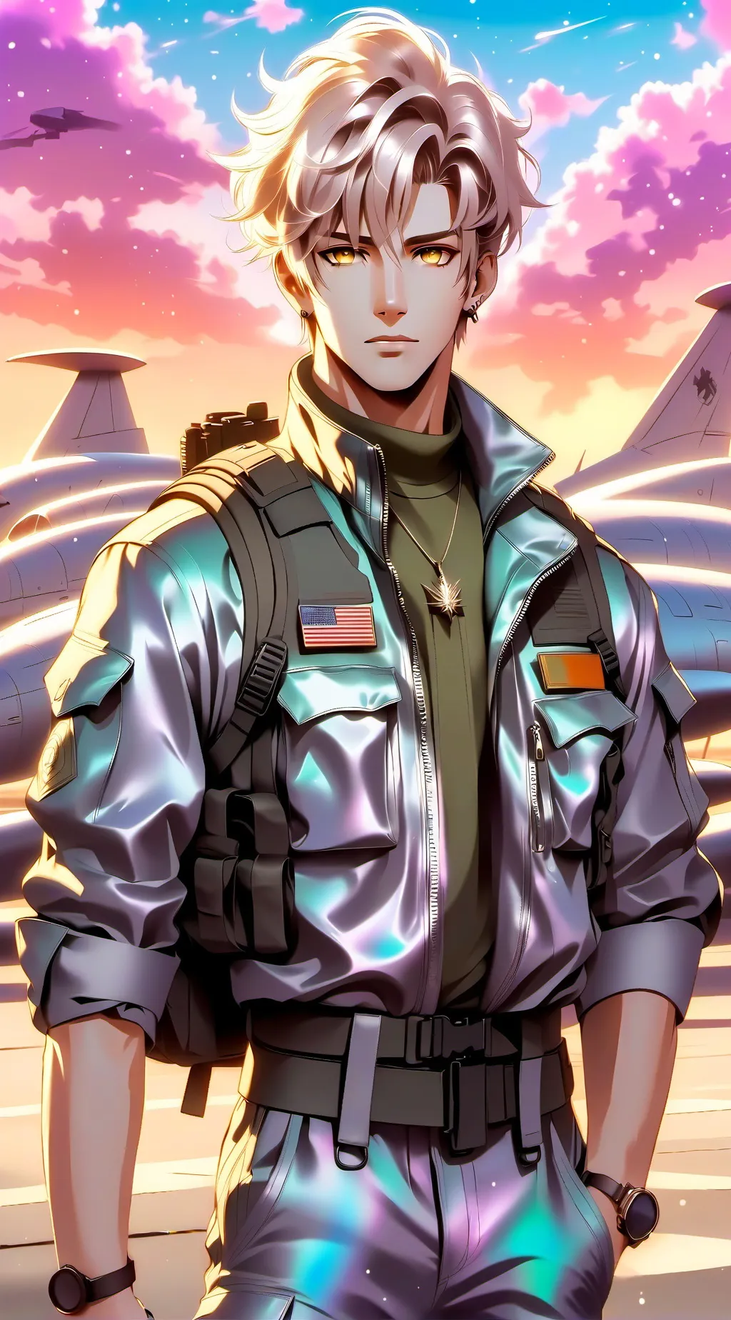 ai character: Jake Skarda background