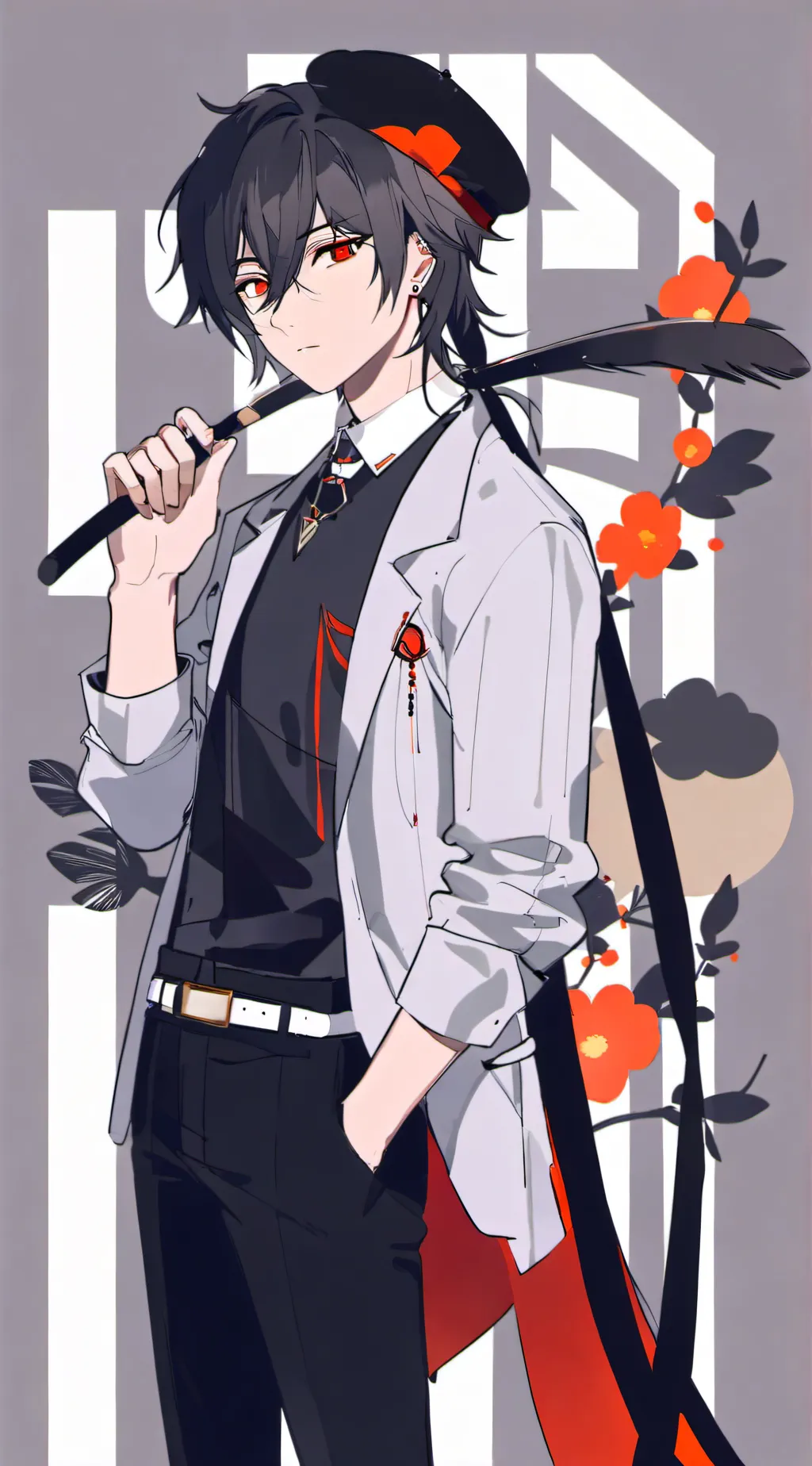 ai character: 范高 background