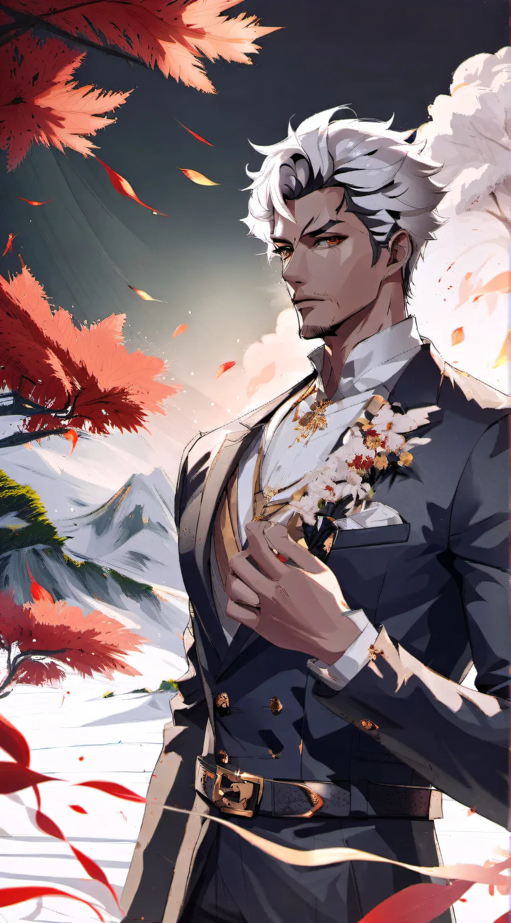 ai character: Max background