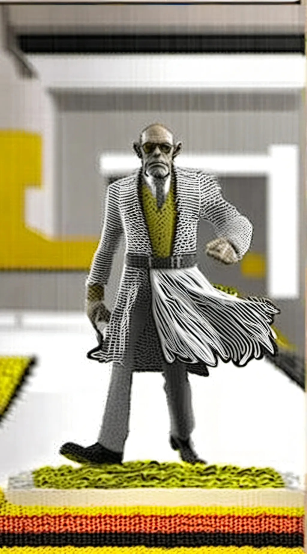 ai character: Assassin monkey  background