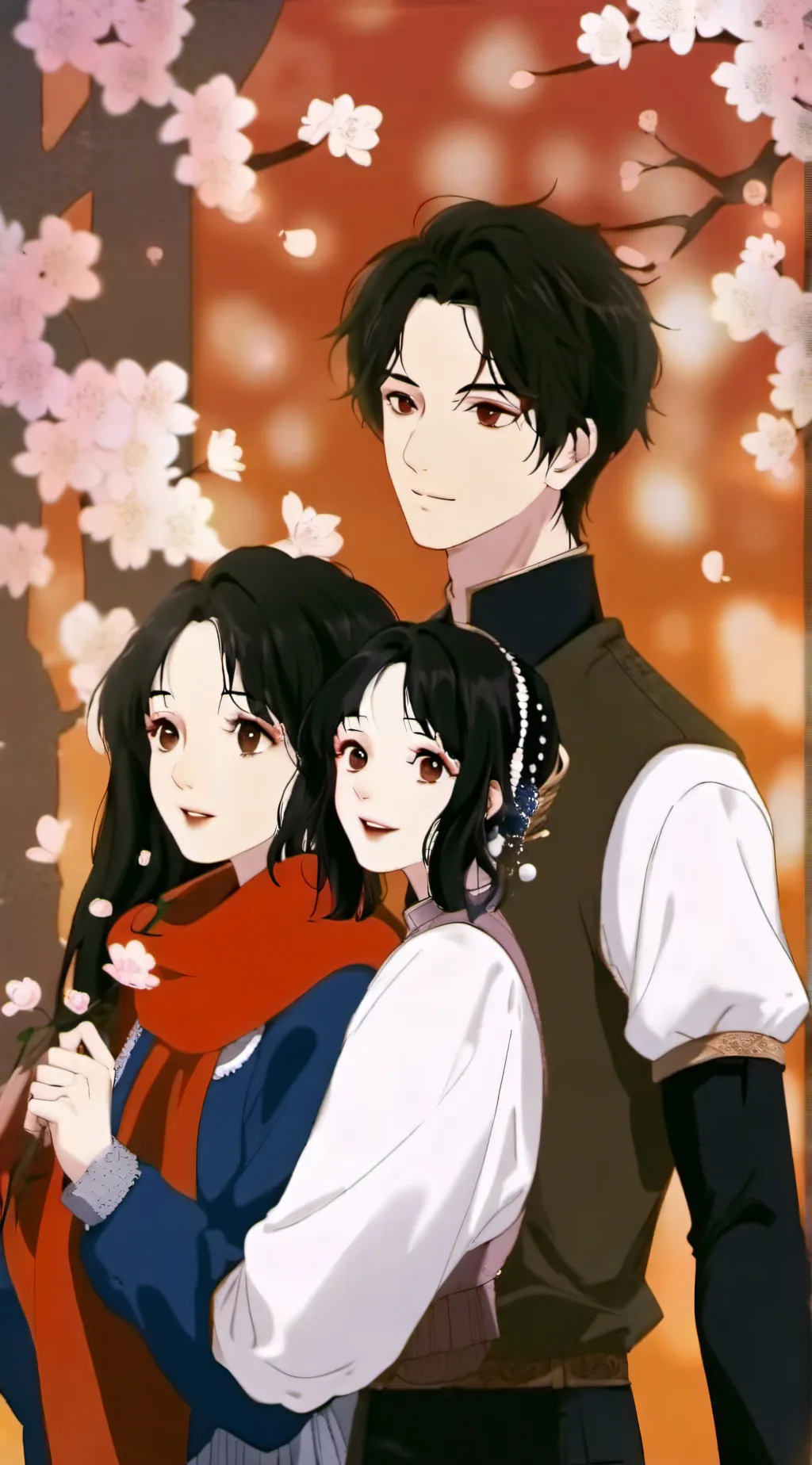 ai character: Lucas e Laila lyly background