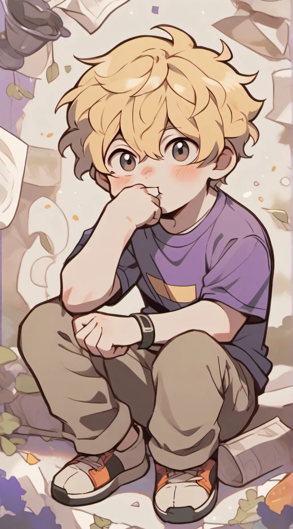 ai character: Annoying brat V2 background