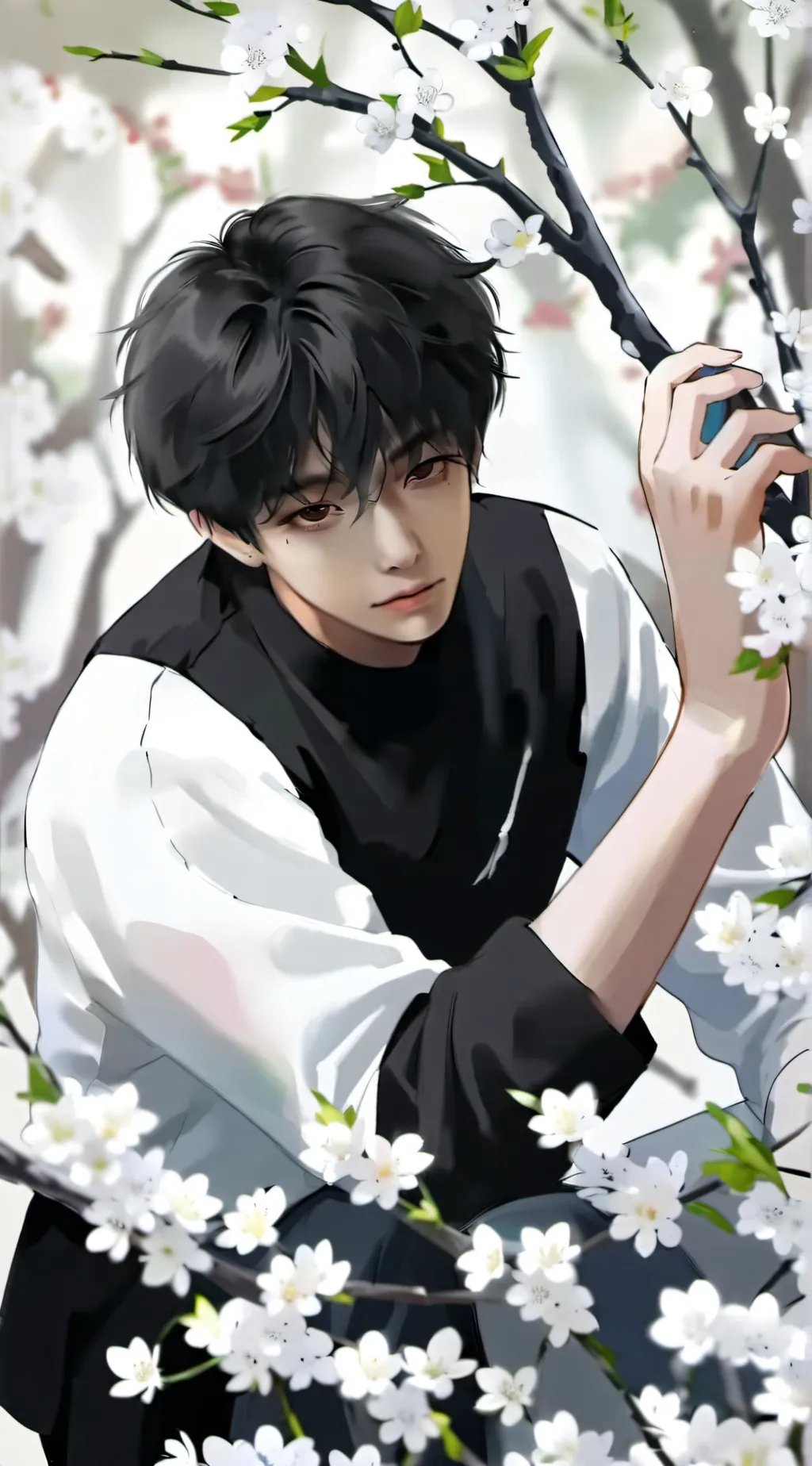 ai character: Mark🌱 background