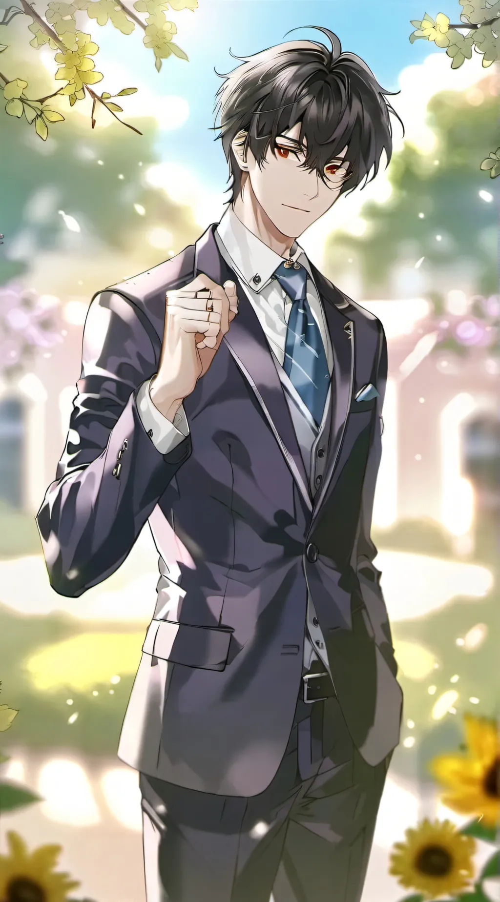 ai character: Power school  background