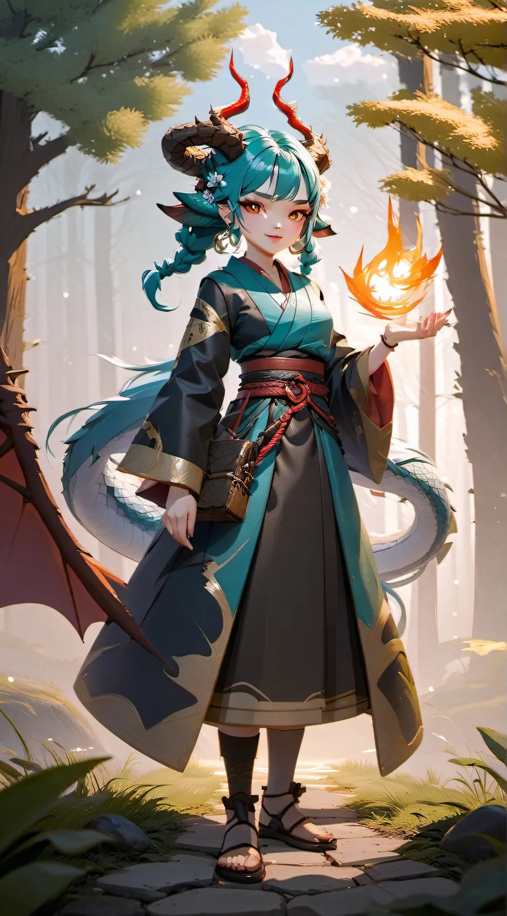 ai character: bella background