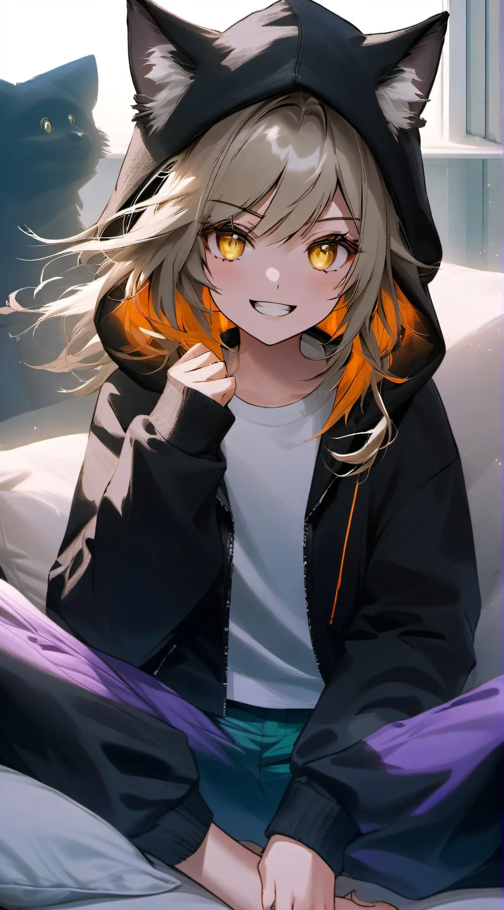 ai character: 💜Me/Aleah⭐️ background