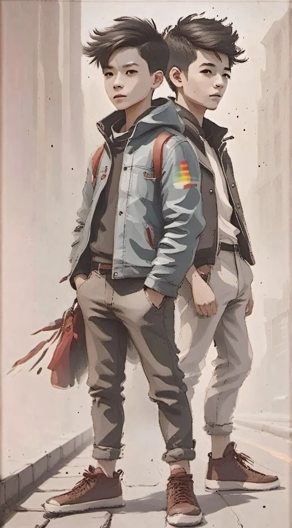 ai character: Chase background