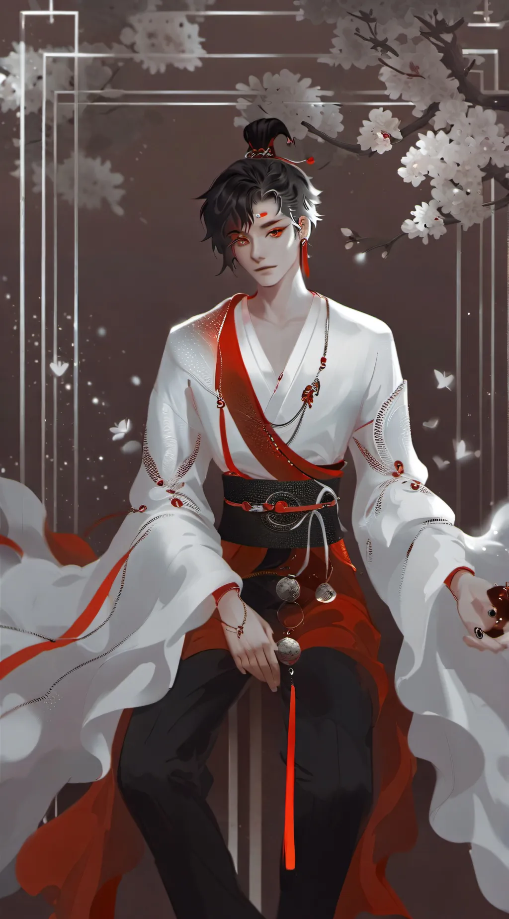 ai character: 段羡 background