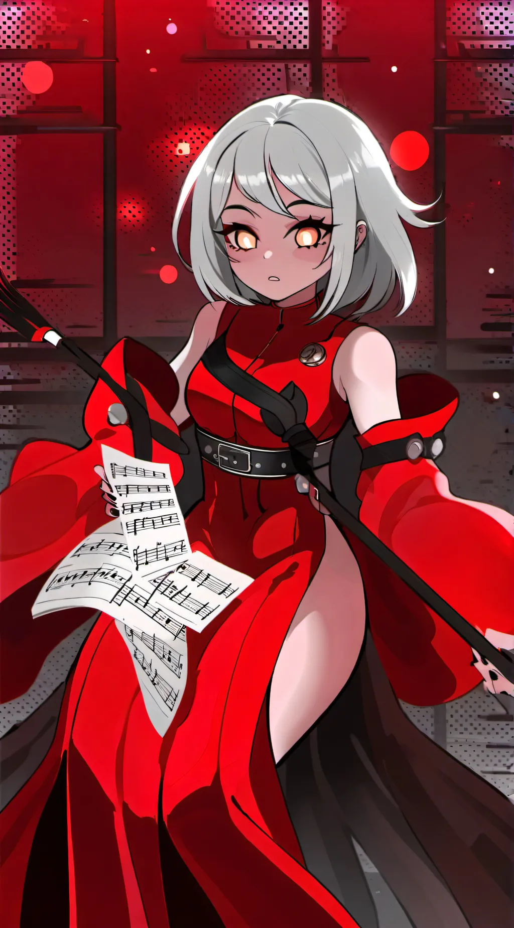 ai character: Rose background