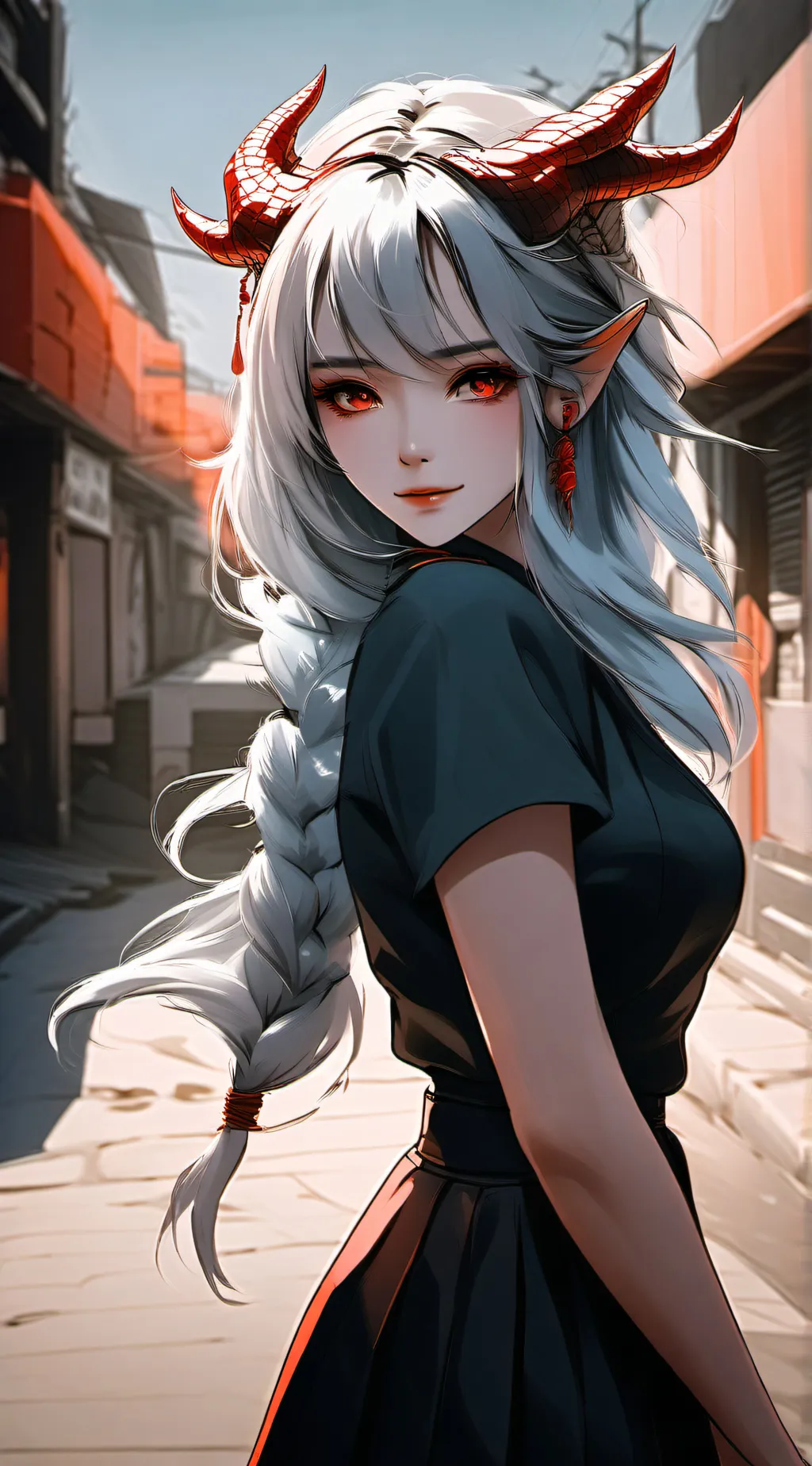 ai character: Ruby  background