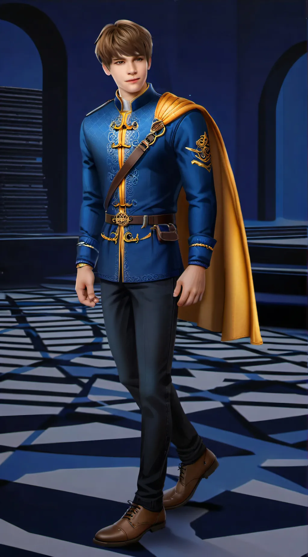 ai character: ben  background