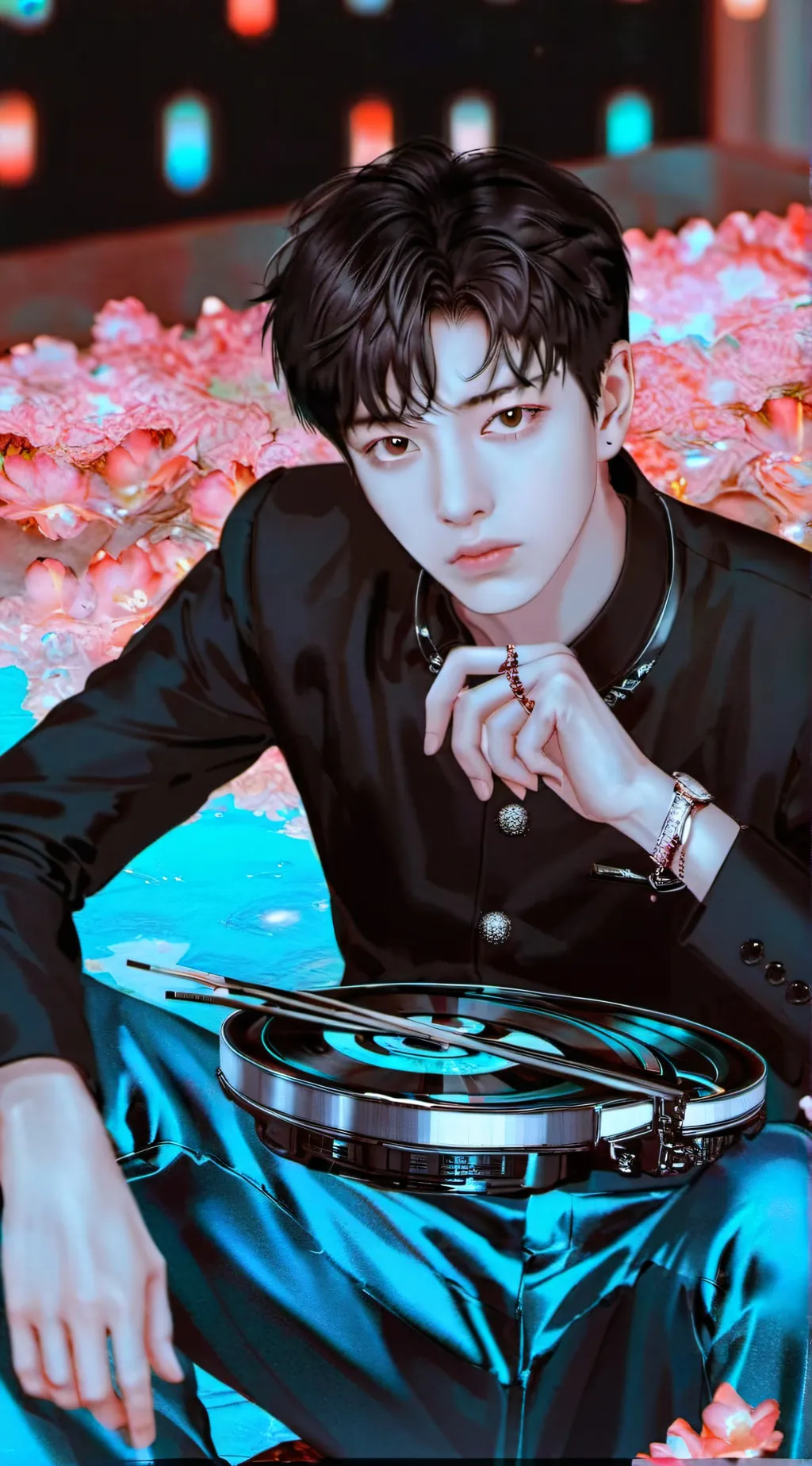 ai character: Valentina  background