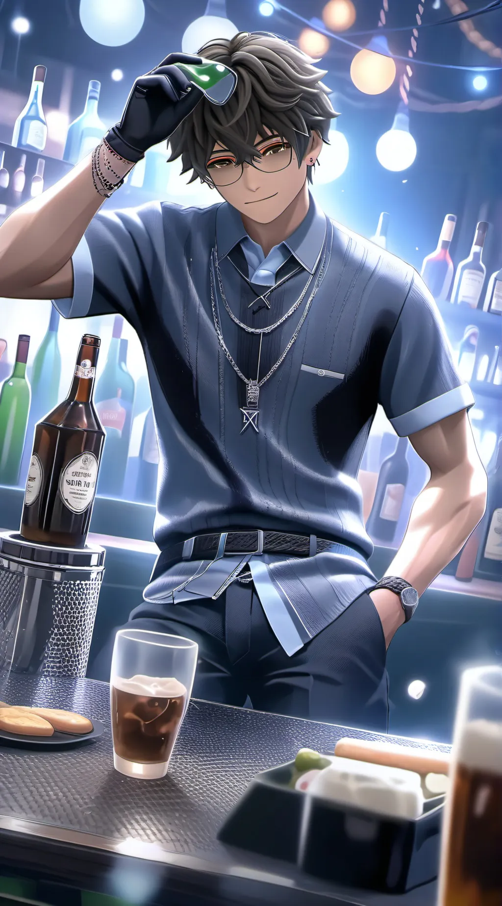 ai character: Kai background