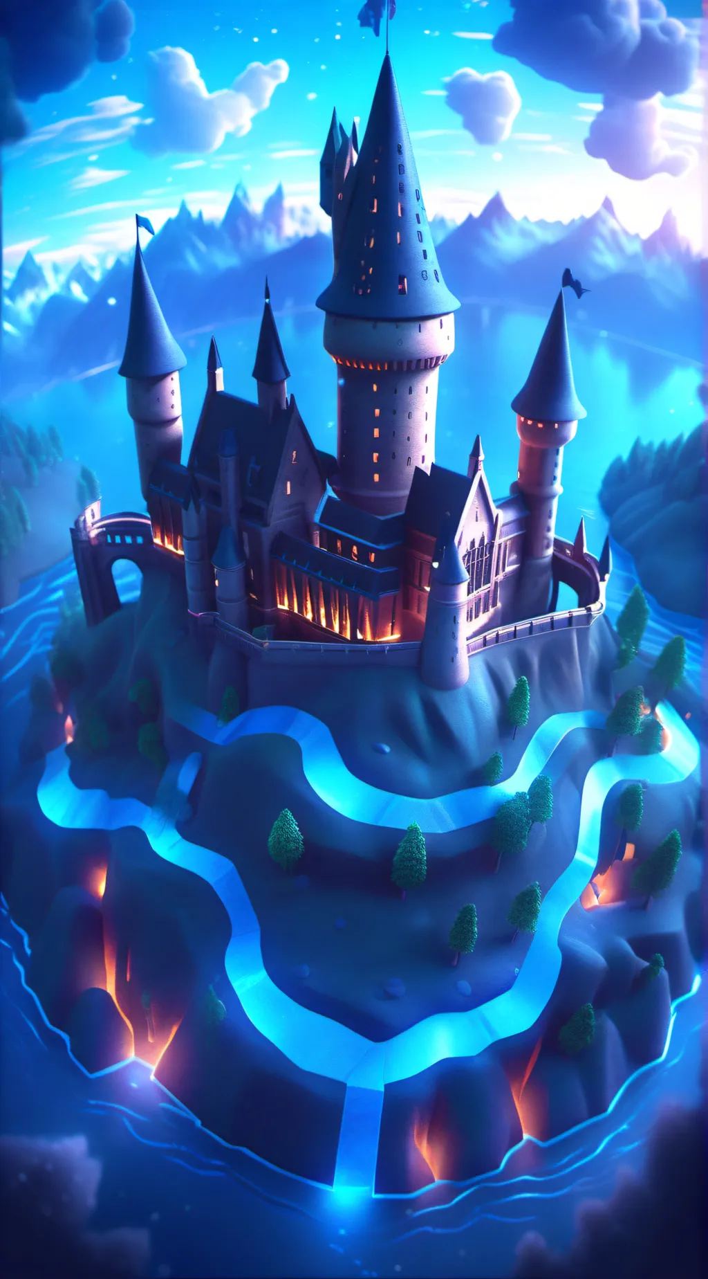 ai character: Hogwarts 5  background