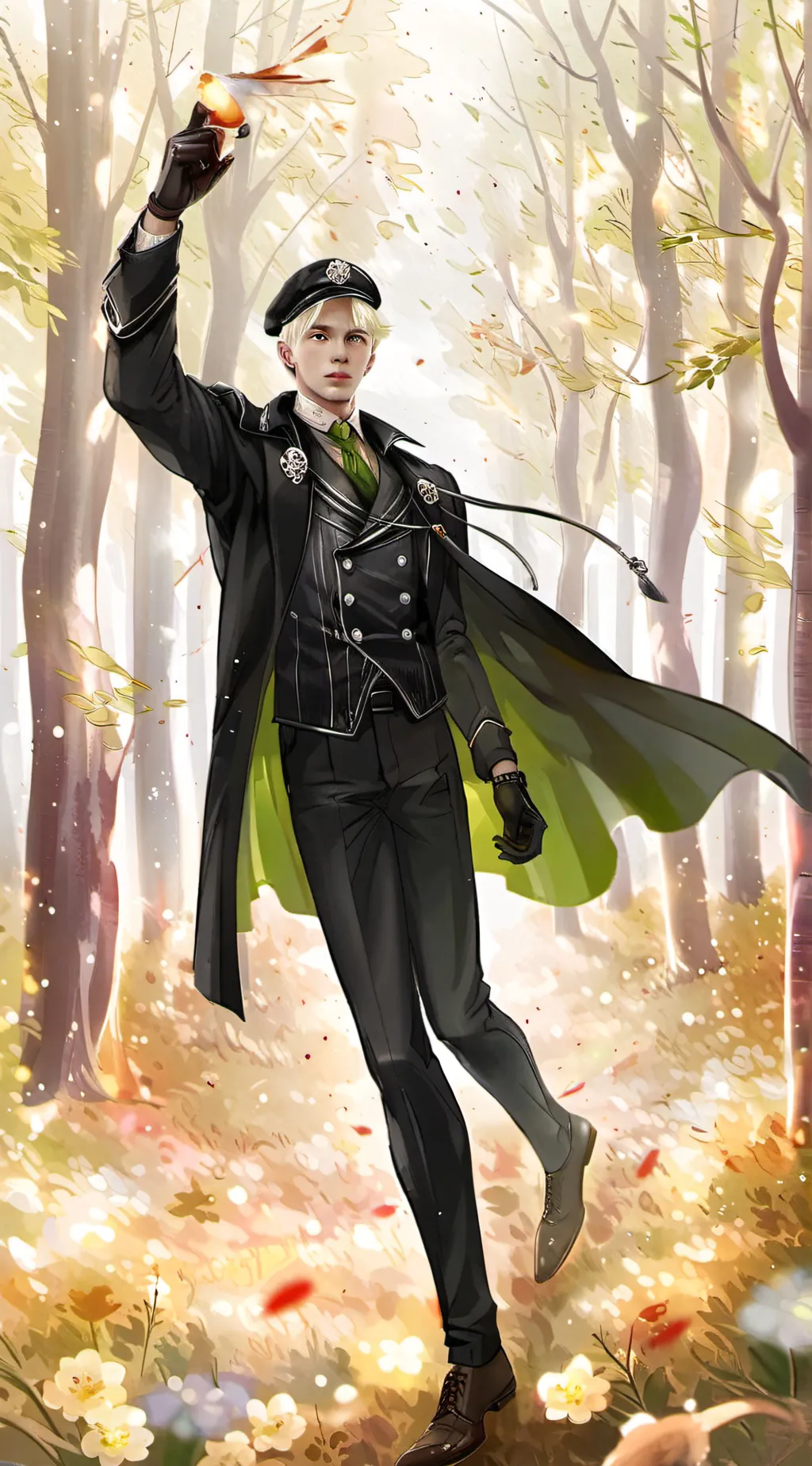 ai character: draco Malfoy background