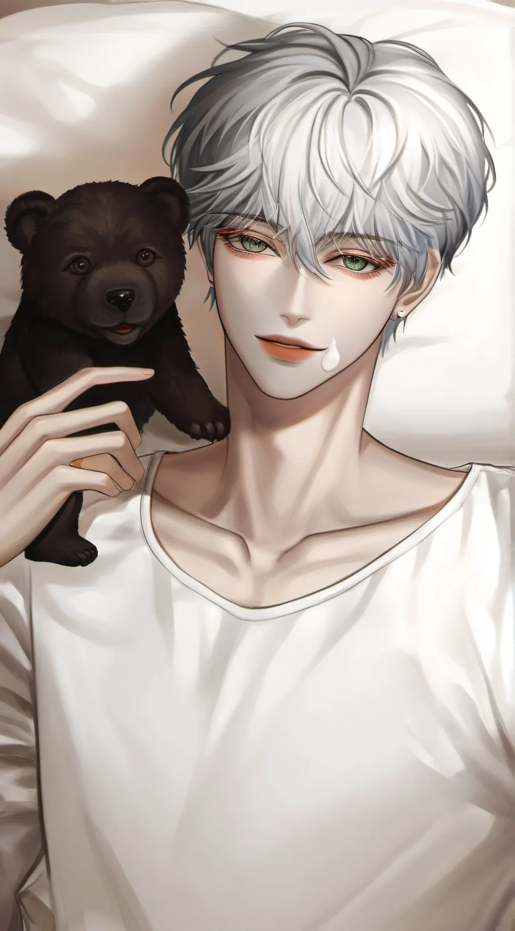 ai character: Leo background