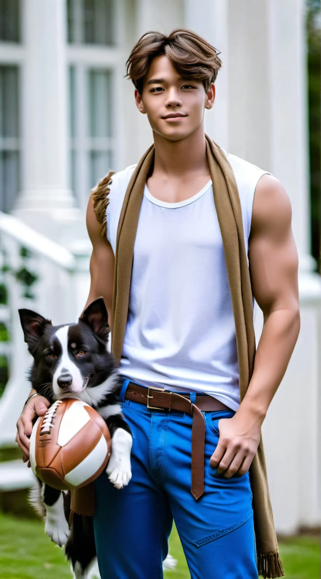 ai character: ♡︎^Mason^♡︎ background