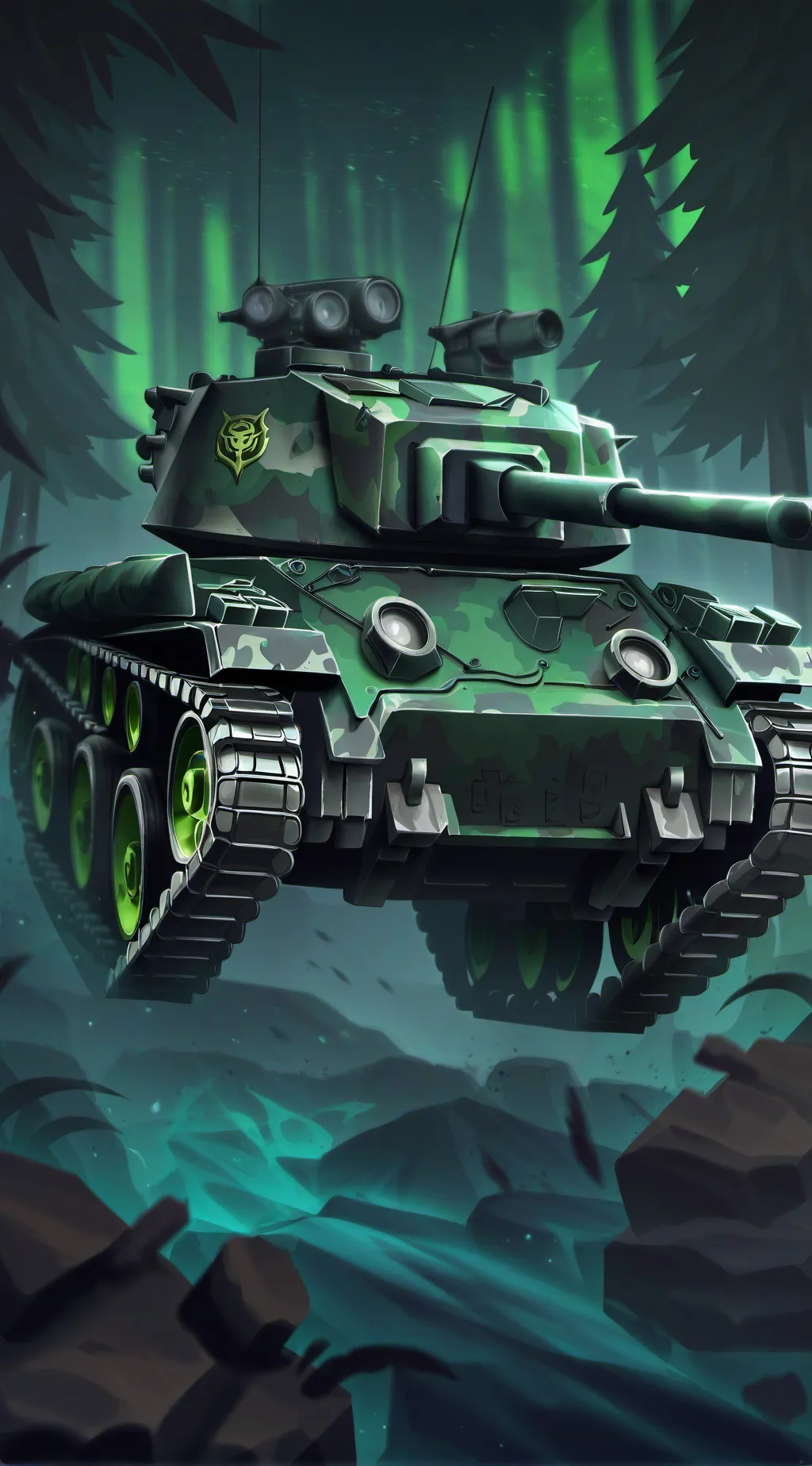 ai character: Tank background
