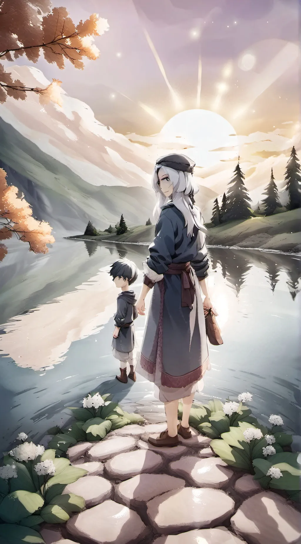 ai character: Prom MHA background