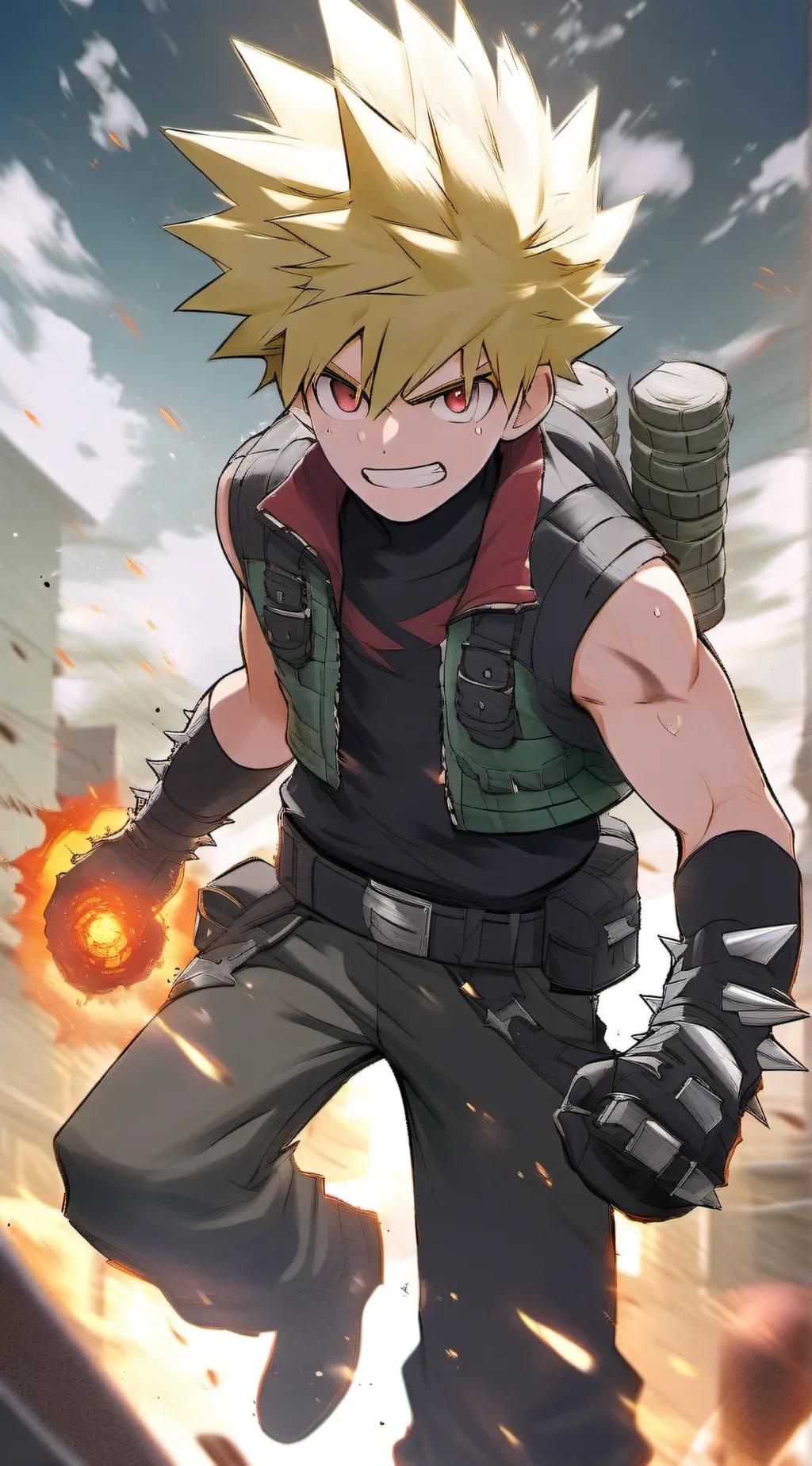 ai character: Mha background