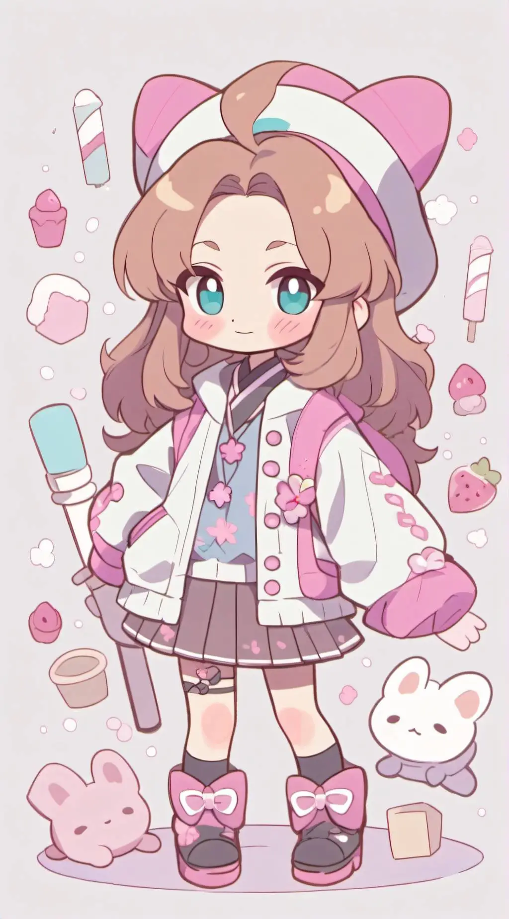 ai character: Dana tarrace  background