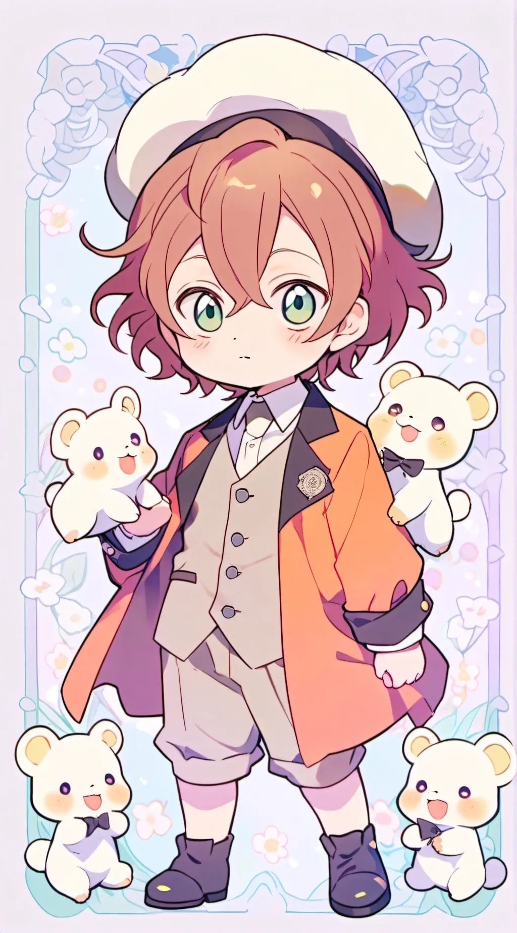 ai character: Baby Chuuya  background