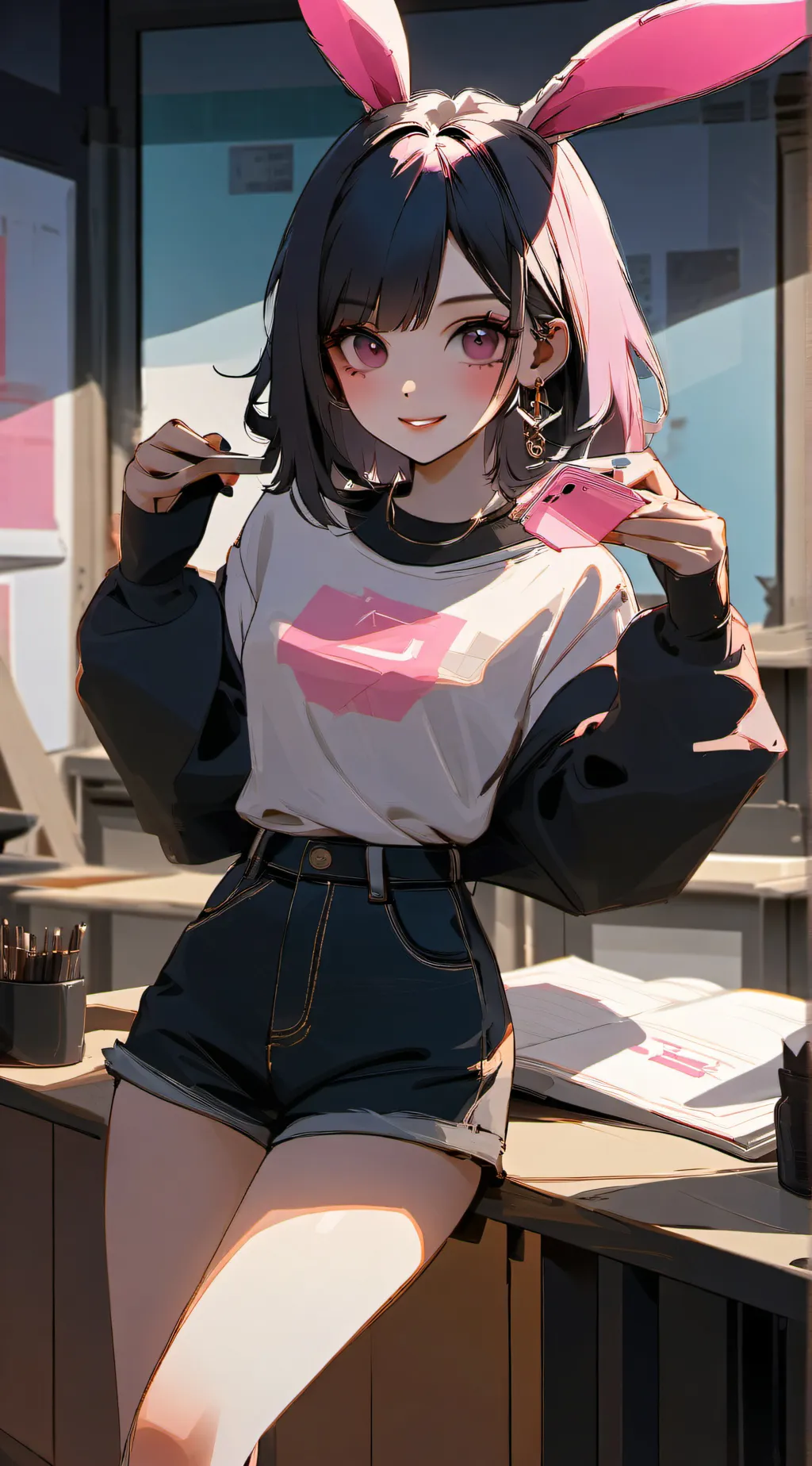 ai character: rose  background