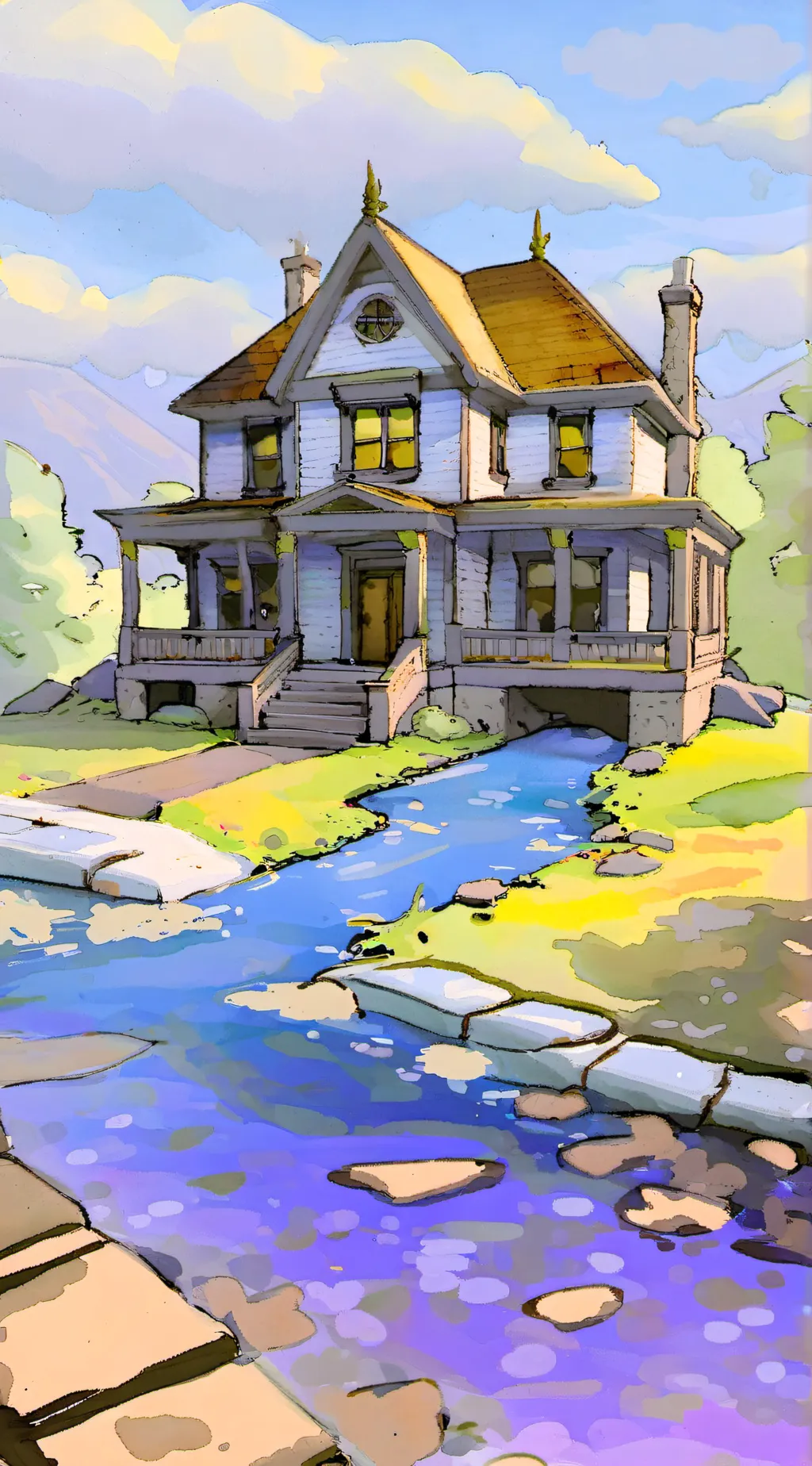 ai character: HH MM2 BROKEN HOME background