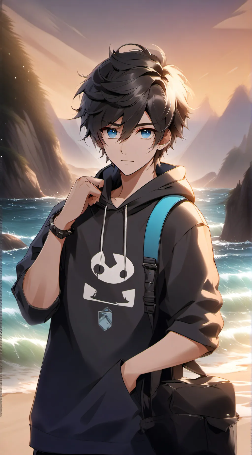 ai character: ASTR○ background