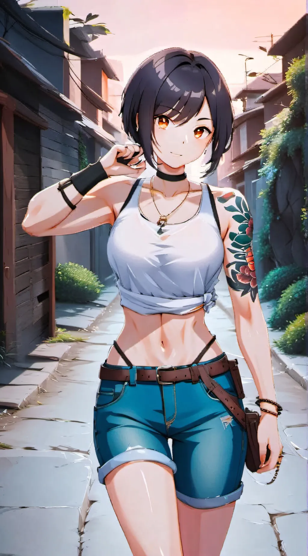 ai character: Scarlett background