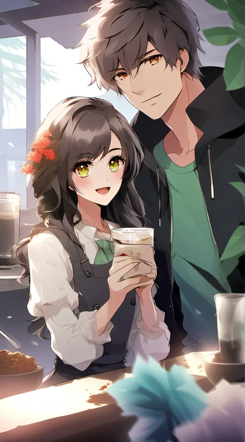 ai character: evan background