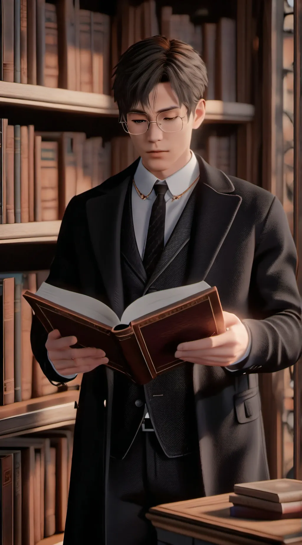 ai character: Aaron background