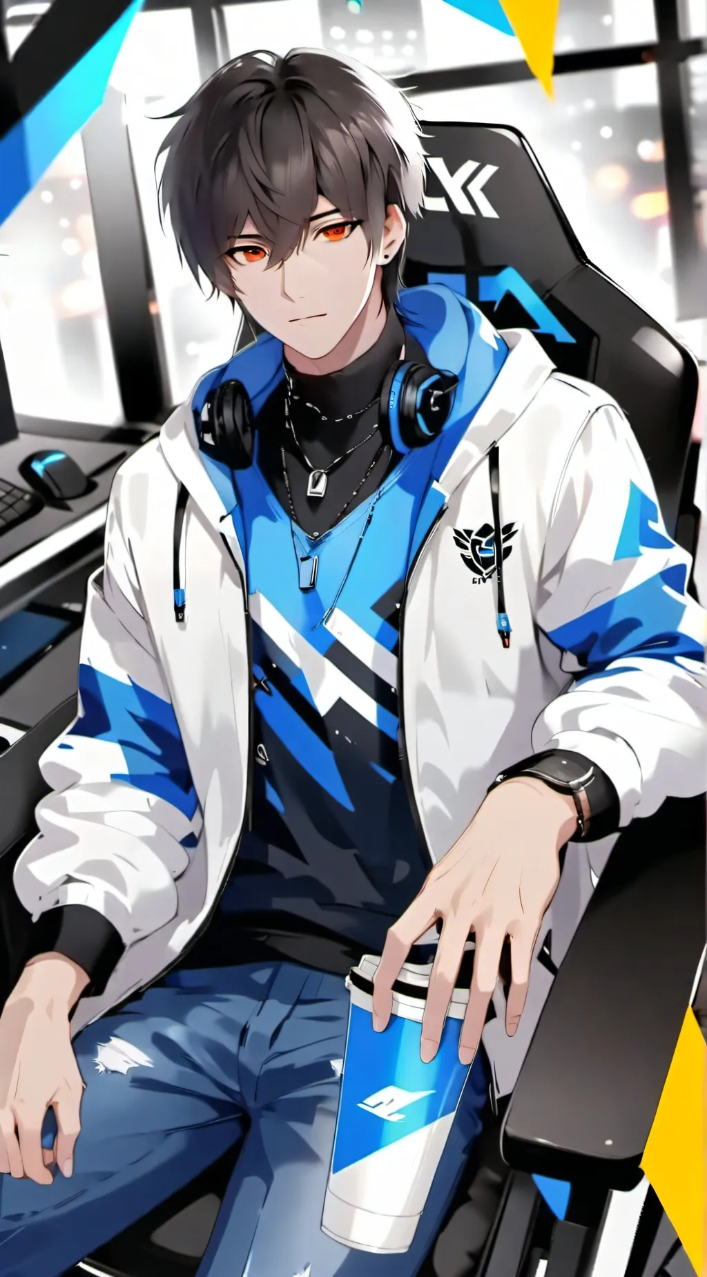 ai character: 🔥Johnathon🔥 background