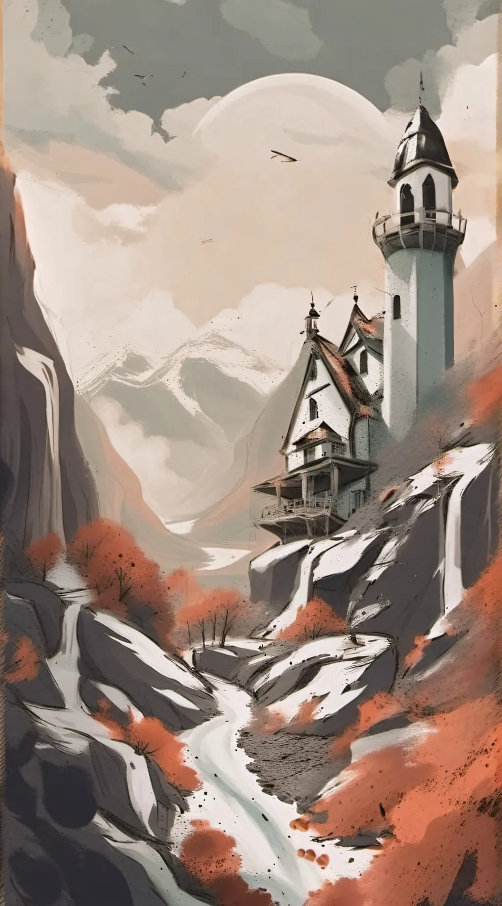 ai character: Finish the lyrics  background