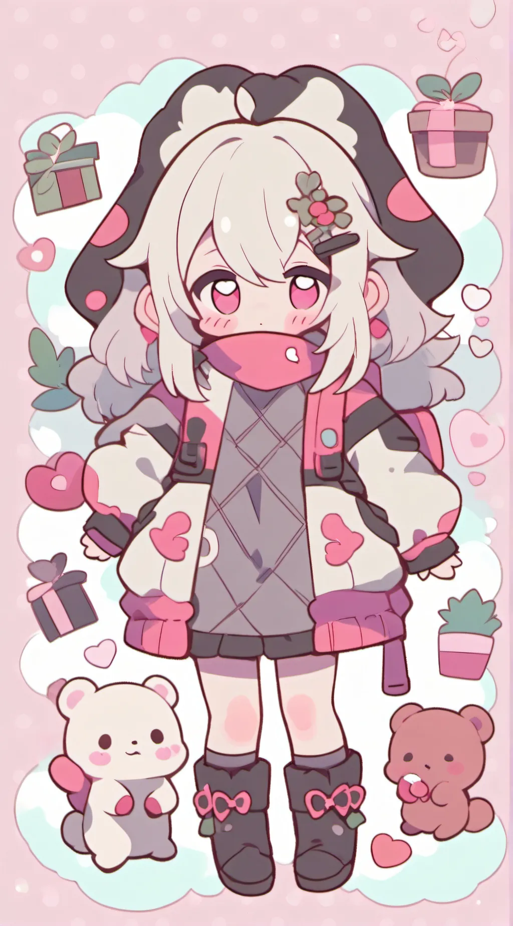 ai character: Vanilbean background