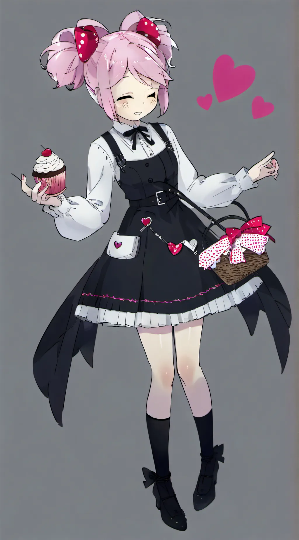 ai character: hearts  background