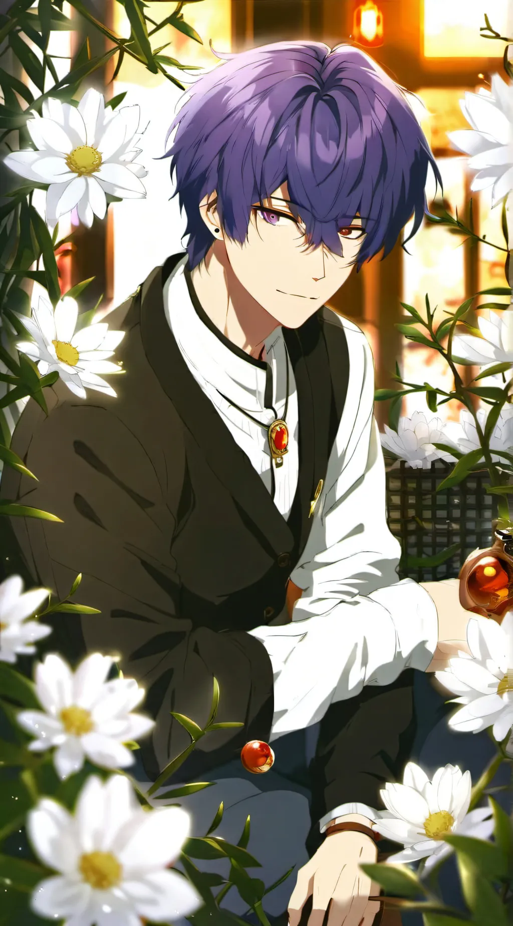 ai character: Naji background