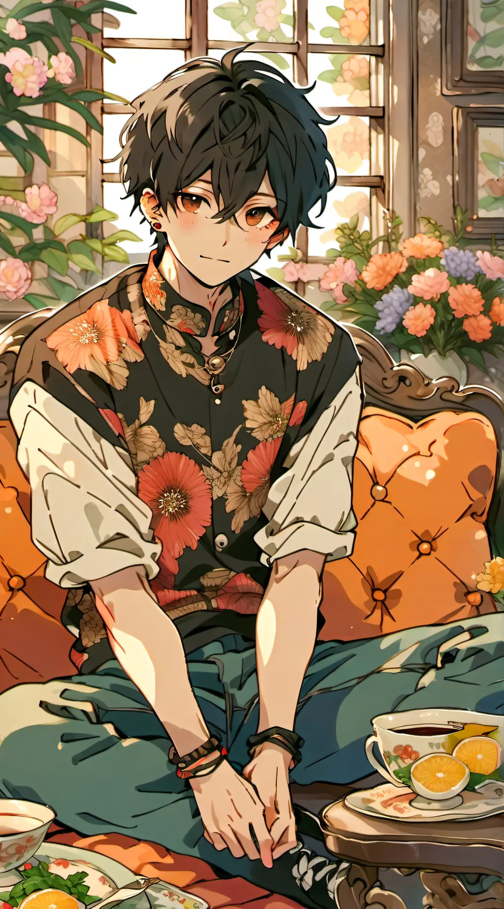 ai character: Michaelis  background