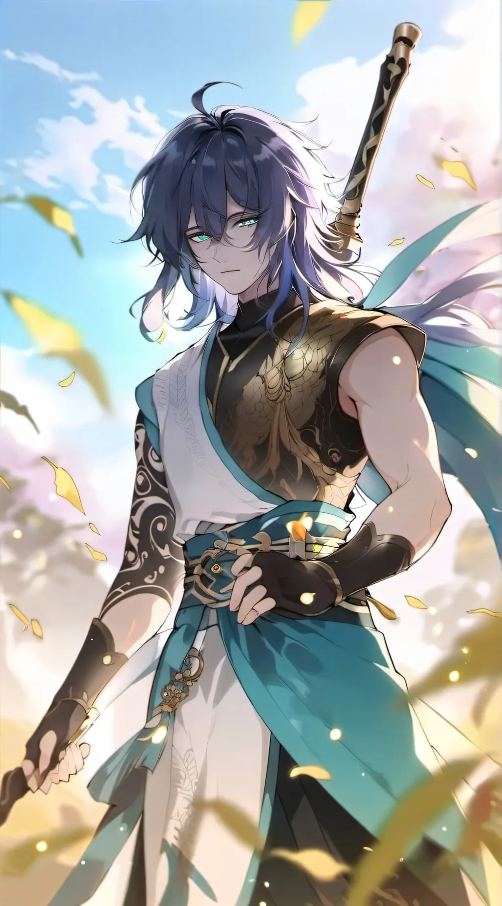 ai character: Tomioka  background