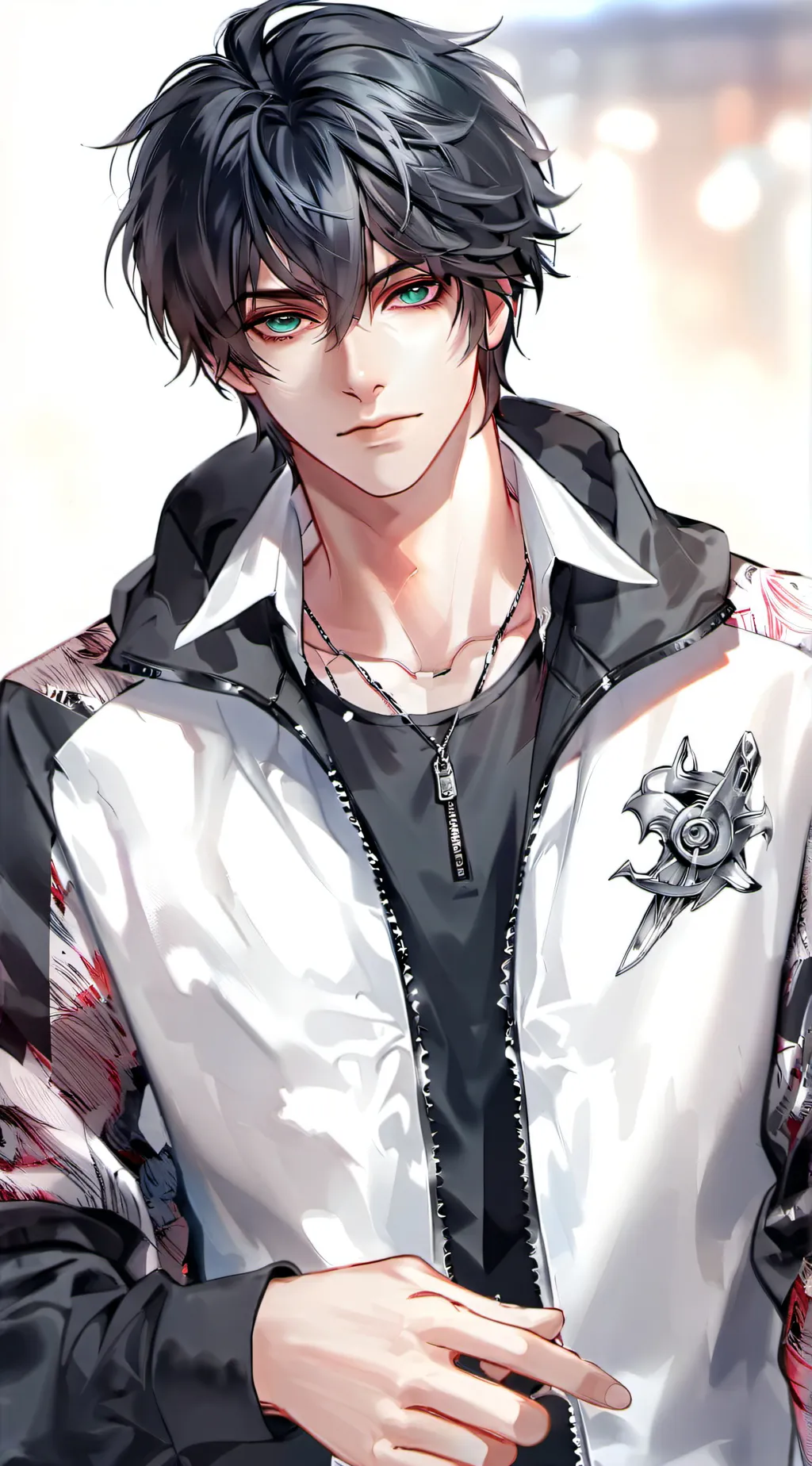 ai character: Justin background