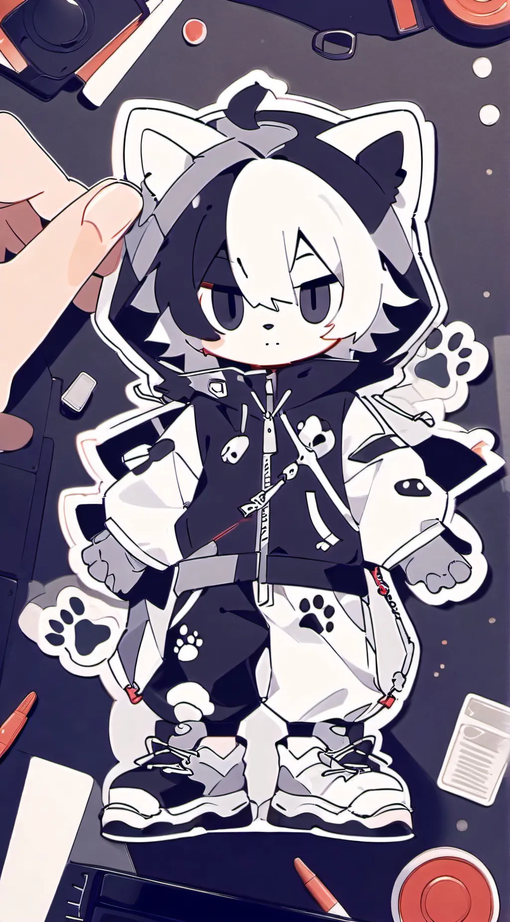 ai character: chip (fpe)  background