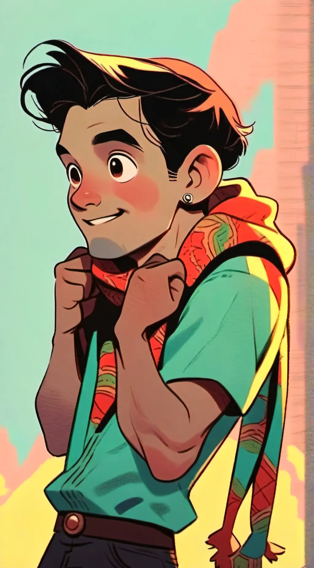 ai character: Dakota background