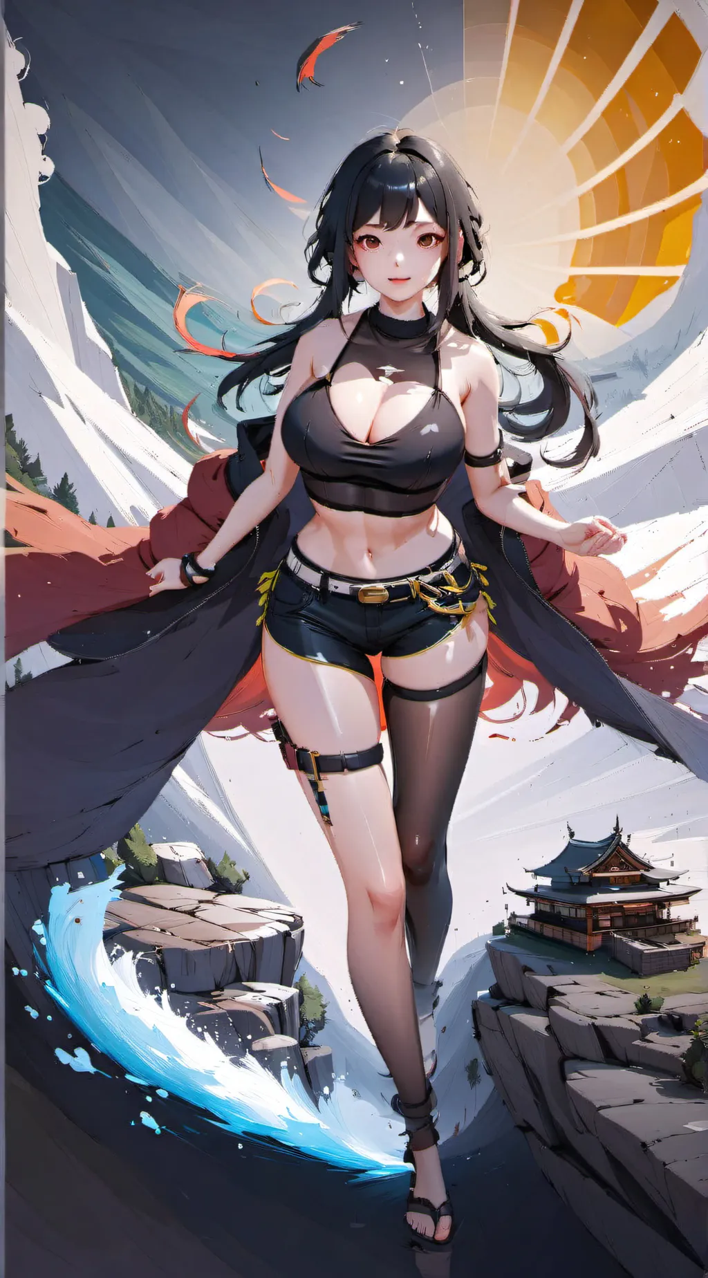 ai character: sexy background