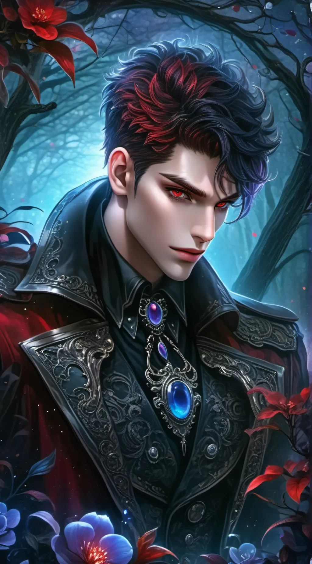 ai character: blake background