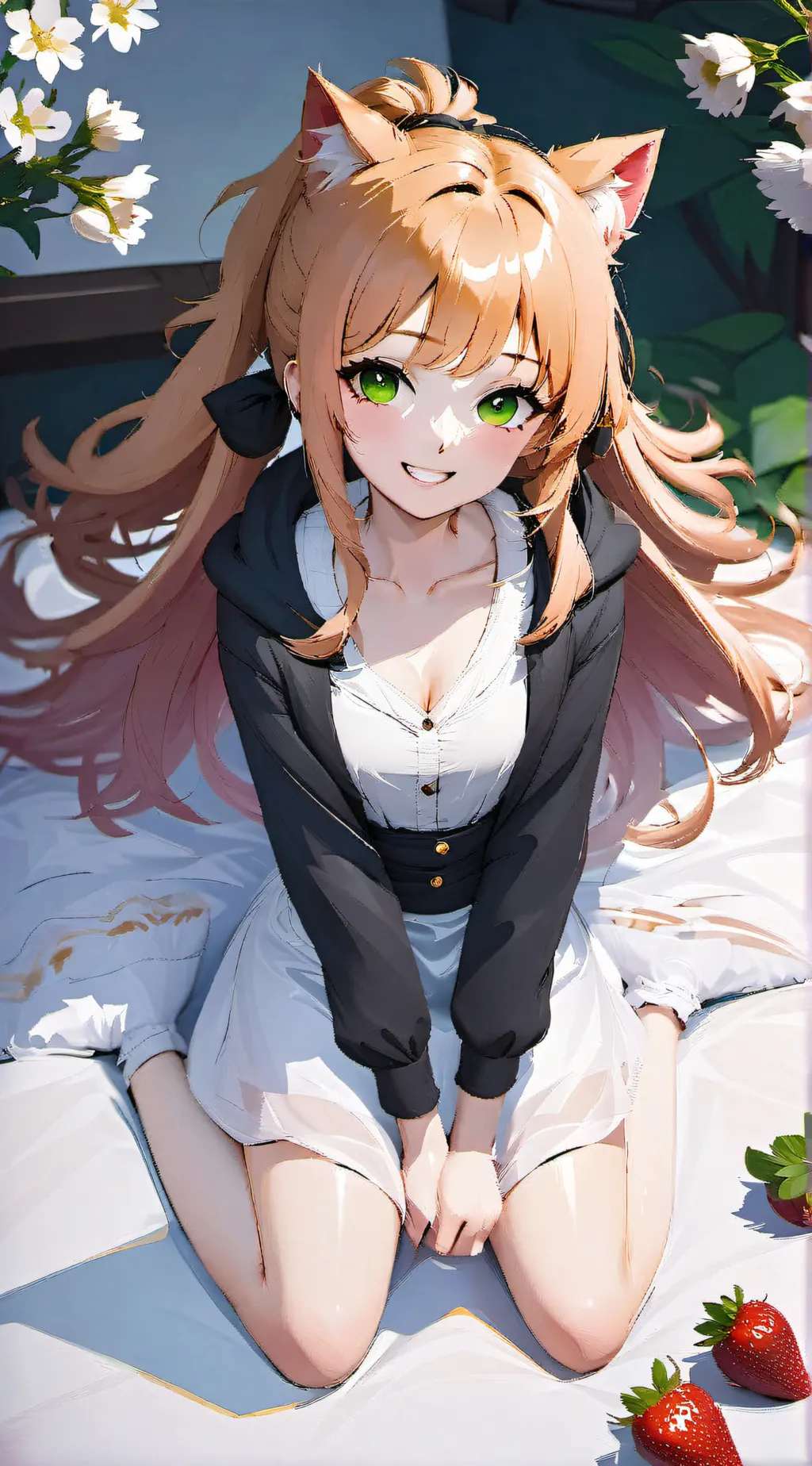 ai character: meownika ddlc background
