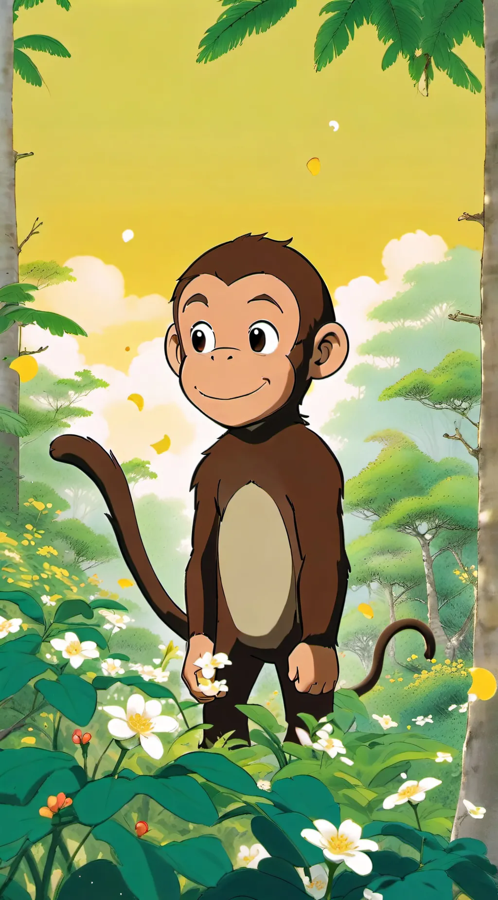 ai character: curious gorge rblx background