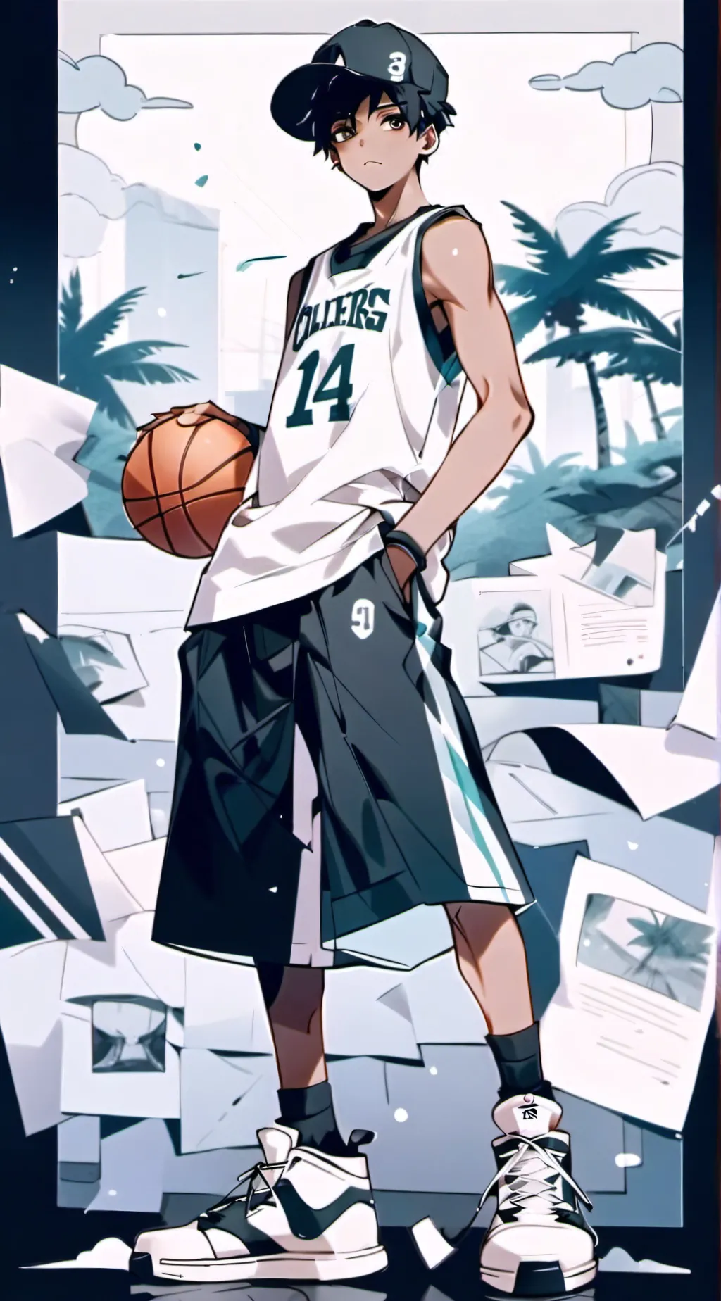 ai character: 🏀Andrew(Andy)🏀 background